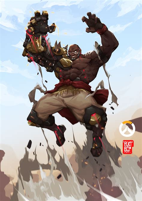 doomfist fan art